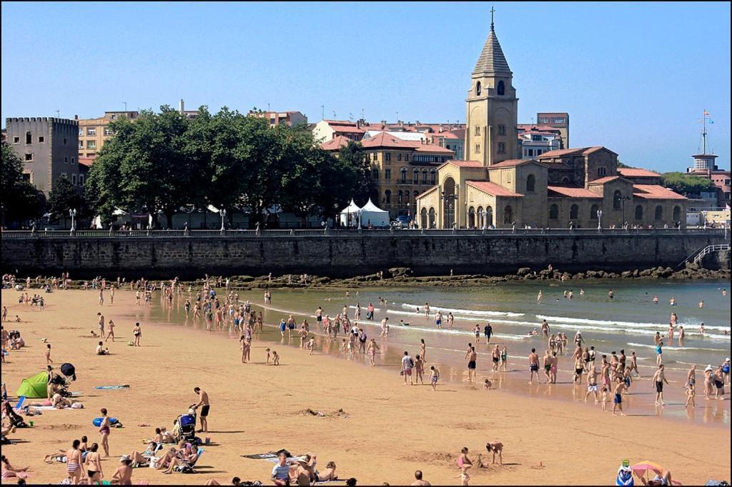 Centro Gijon Cabrales 31 Apartment Bagian luar foto