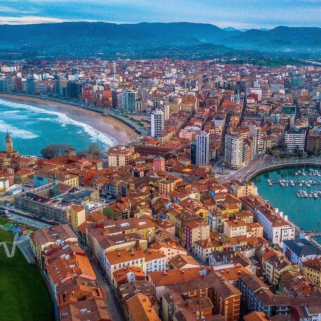 Centro Gijon Cabrales 31 Apartment Bagian luar foto